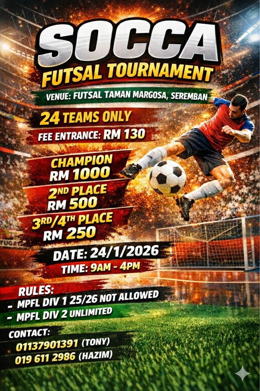 Socca Futsal Tournament