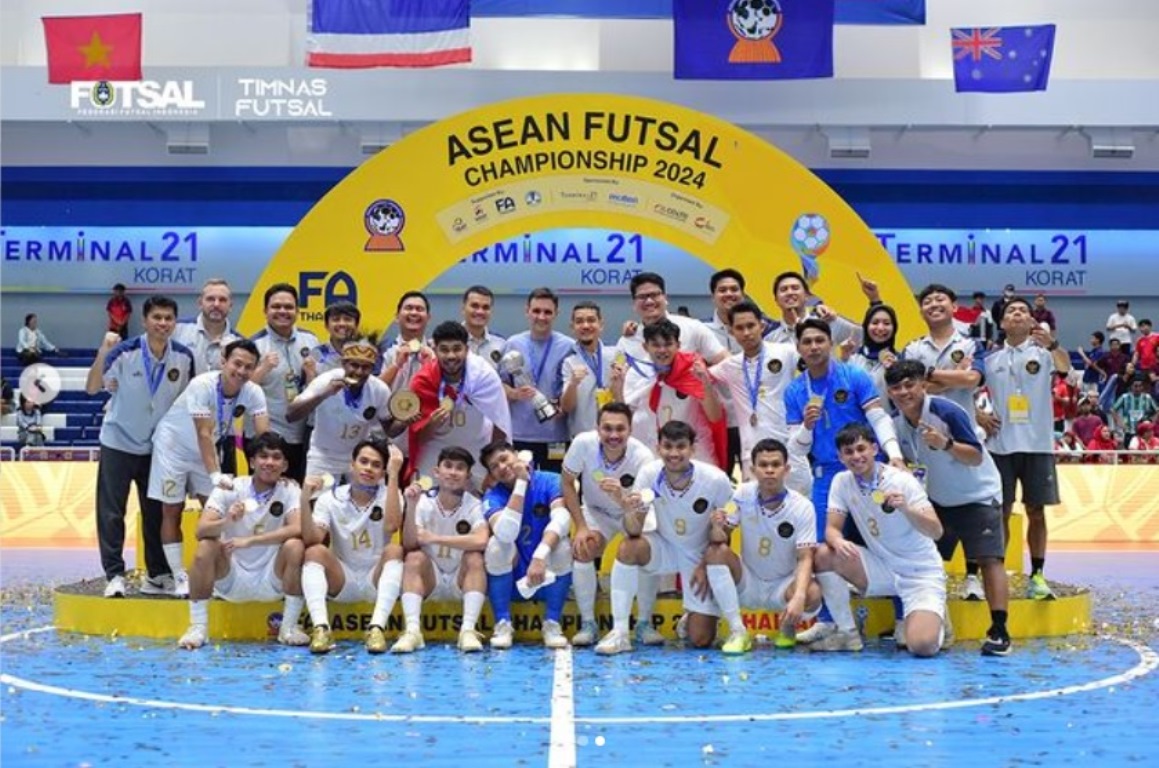 futsal indonesia juara aff 2024